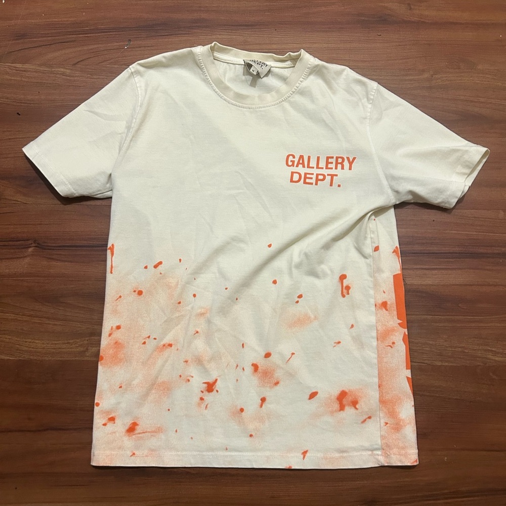 Palm Angels White and black and gallery dept orange and cream